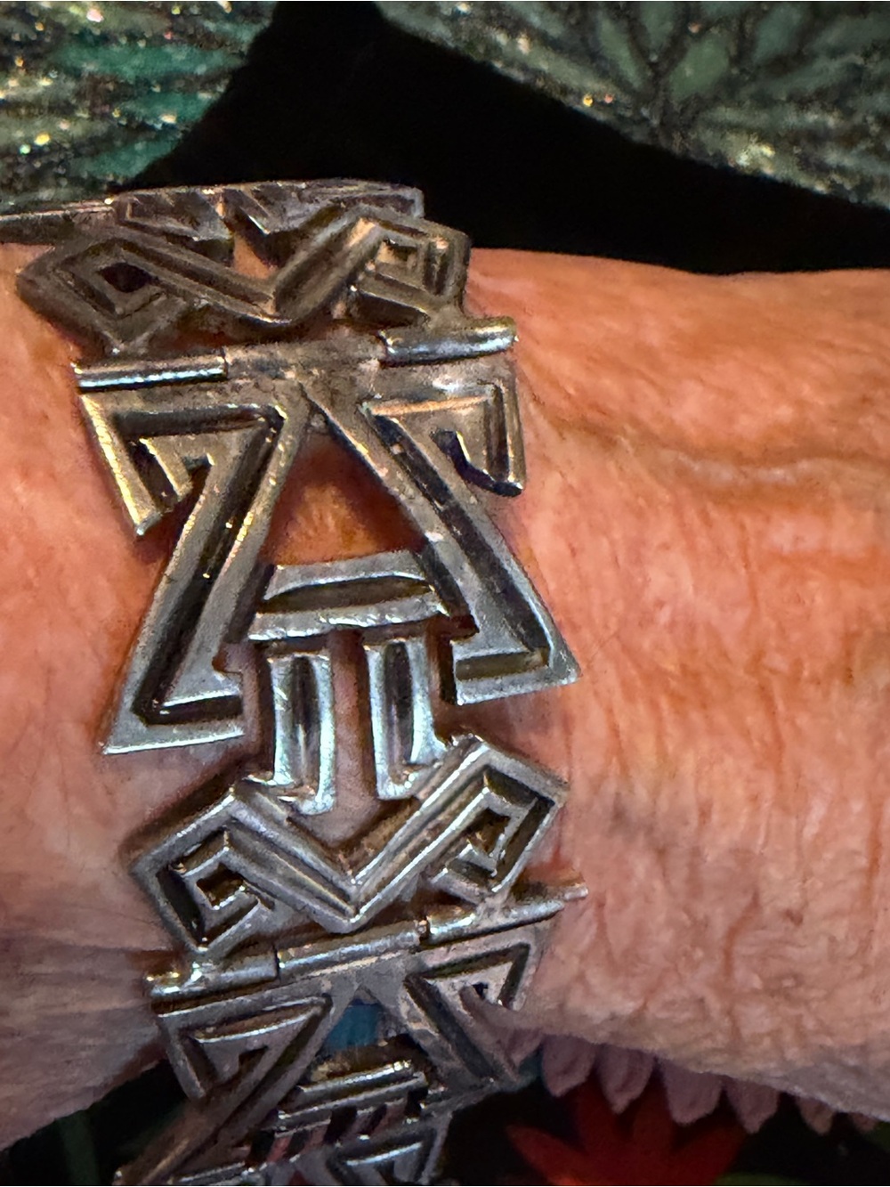 Vintage & Gorgeous Taxco Panel Bracelet